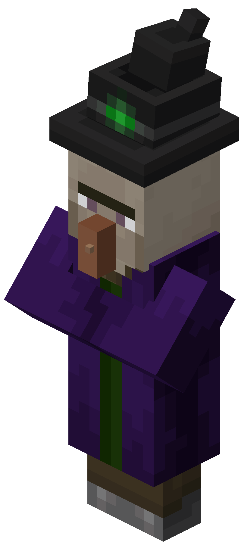Witch from Minecraft (authentic)