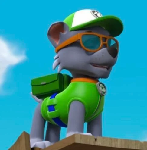 Rocky de Paw Patrol (latino)
