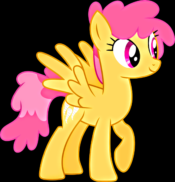 Orange Swirl MLP Fim