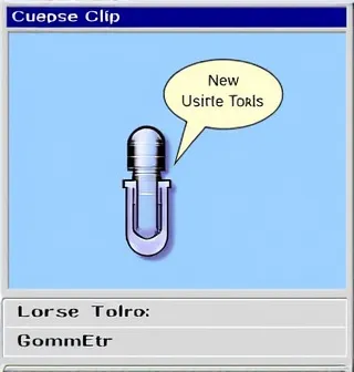 Clippy (Office XP Ads/Office XP Launch/Xtract Paperclip)