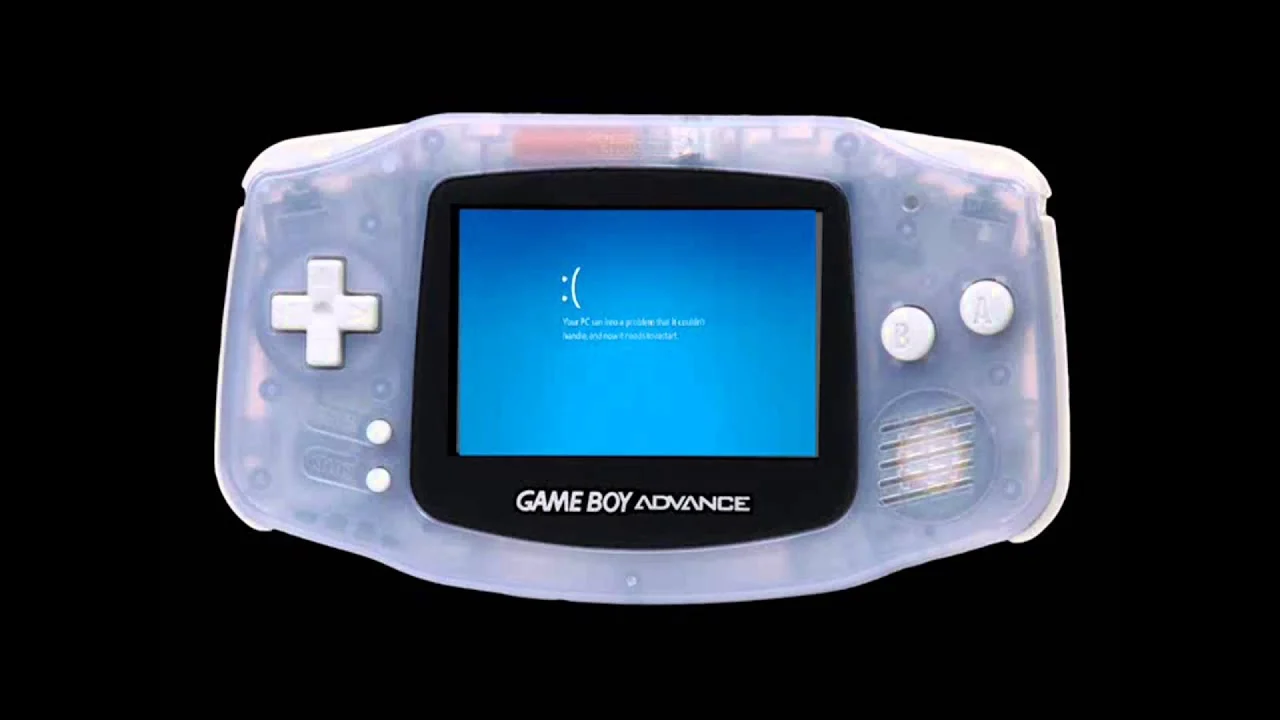 literally the GBA crash sound