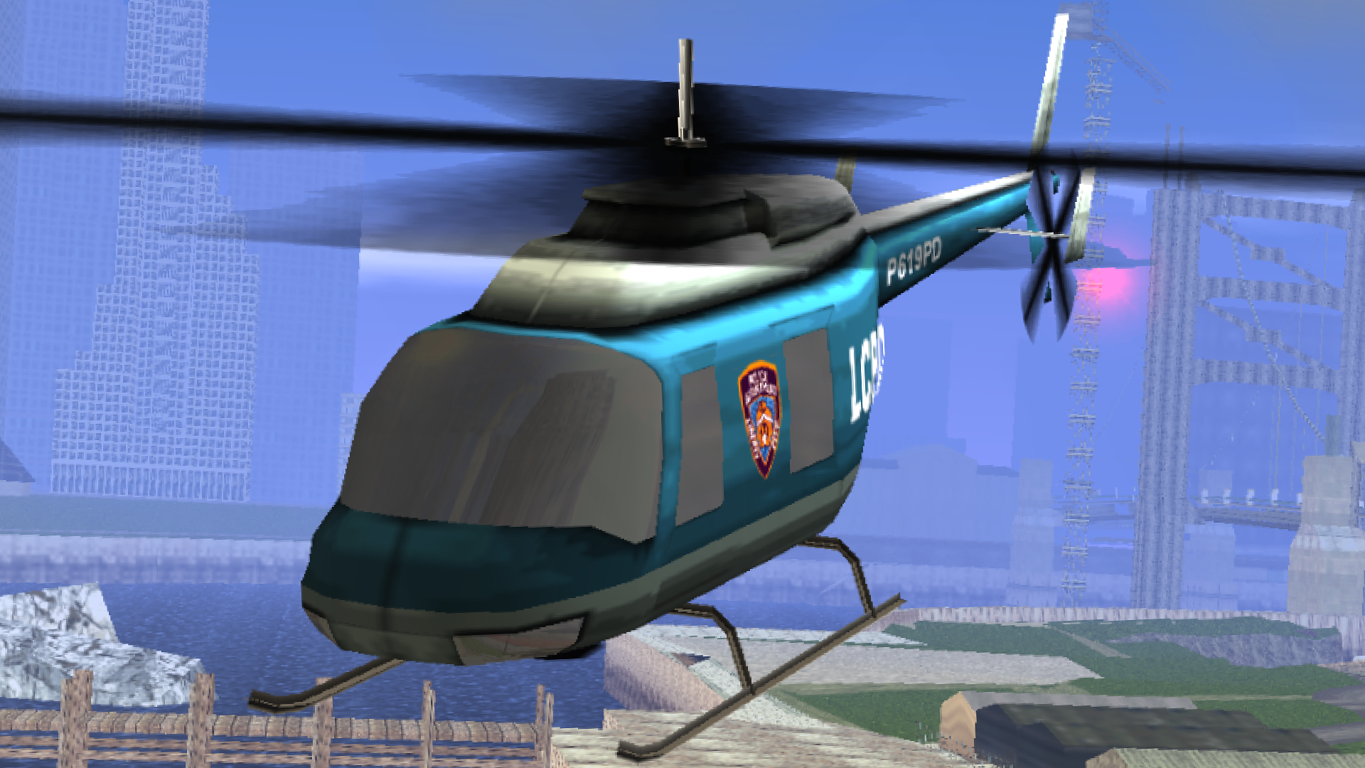Police helicopter [GTA:LCS]