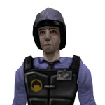 Half-life Barney