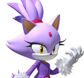 Blaze The Cat (Erica Schroeder) (BlueRabbitAICovers)