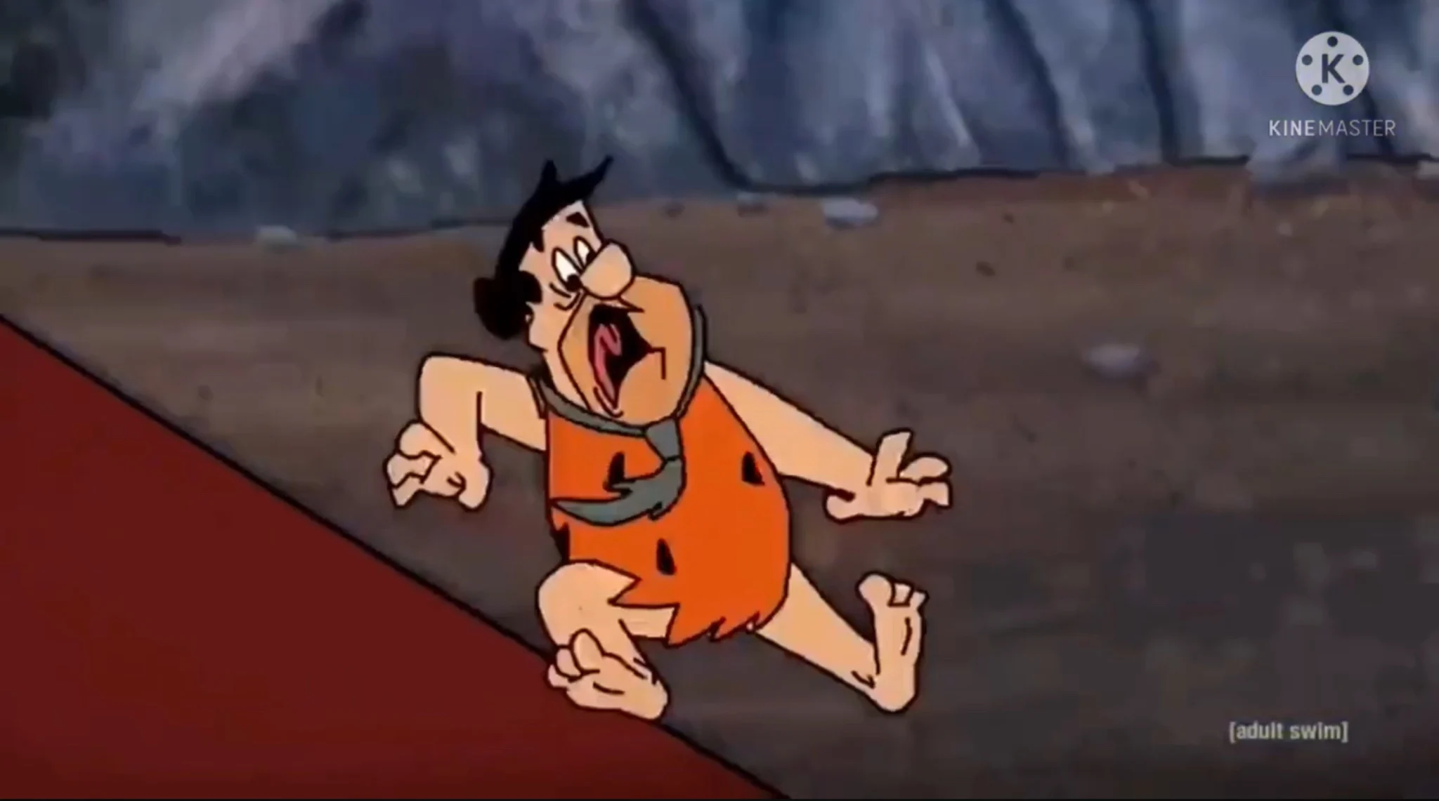Fred Flintstone Die Meme (Pibby)