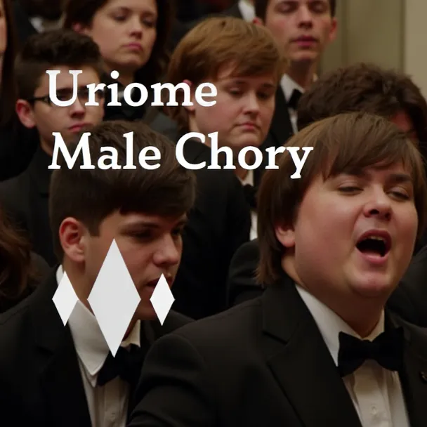 At the fair male choir