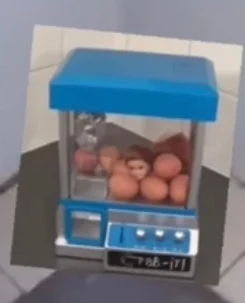 Claw machine from The power of jacod adlf