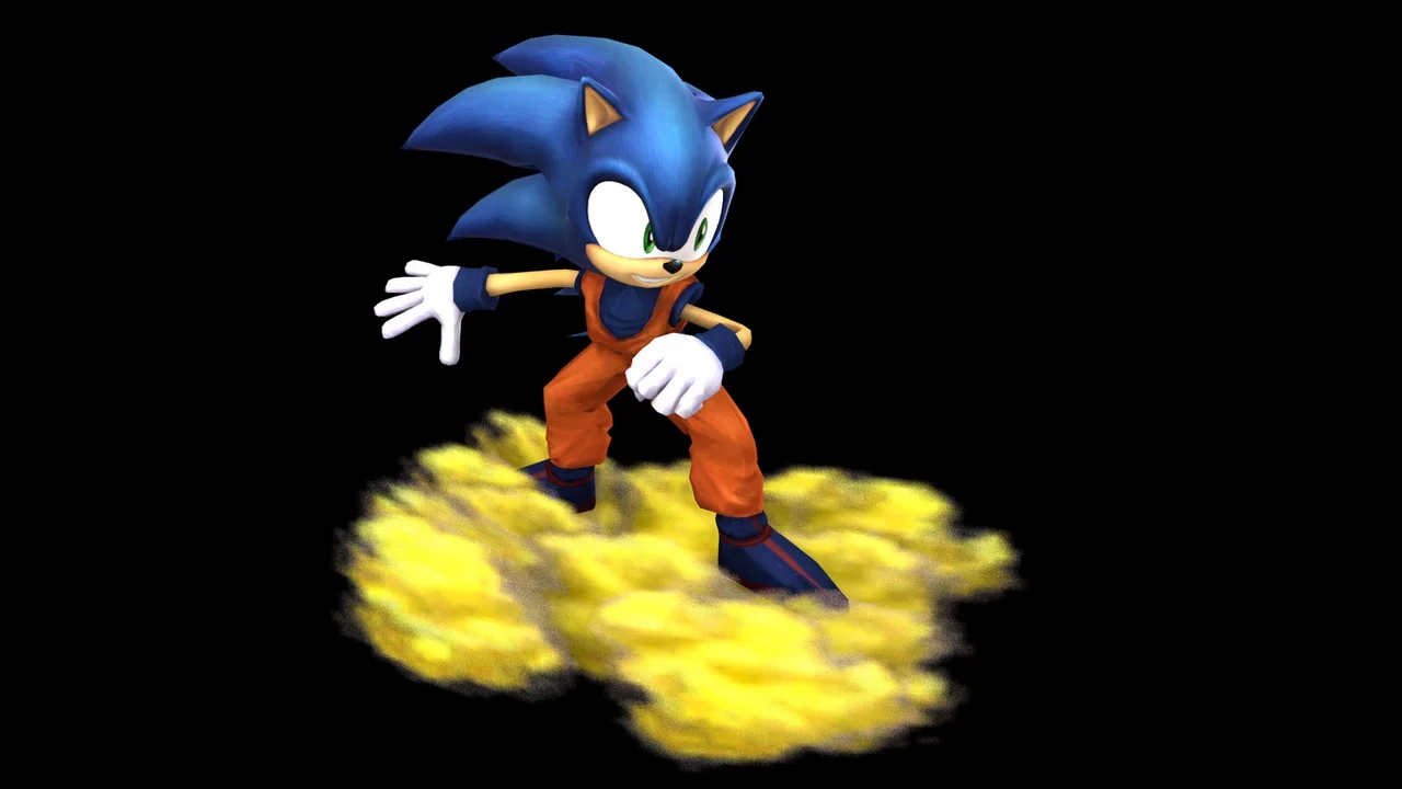 Sonic + Goku (50/50)