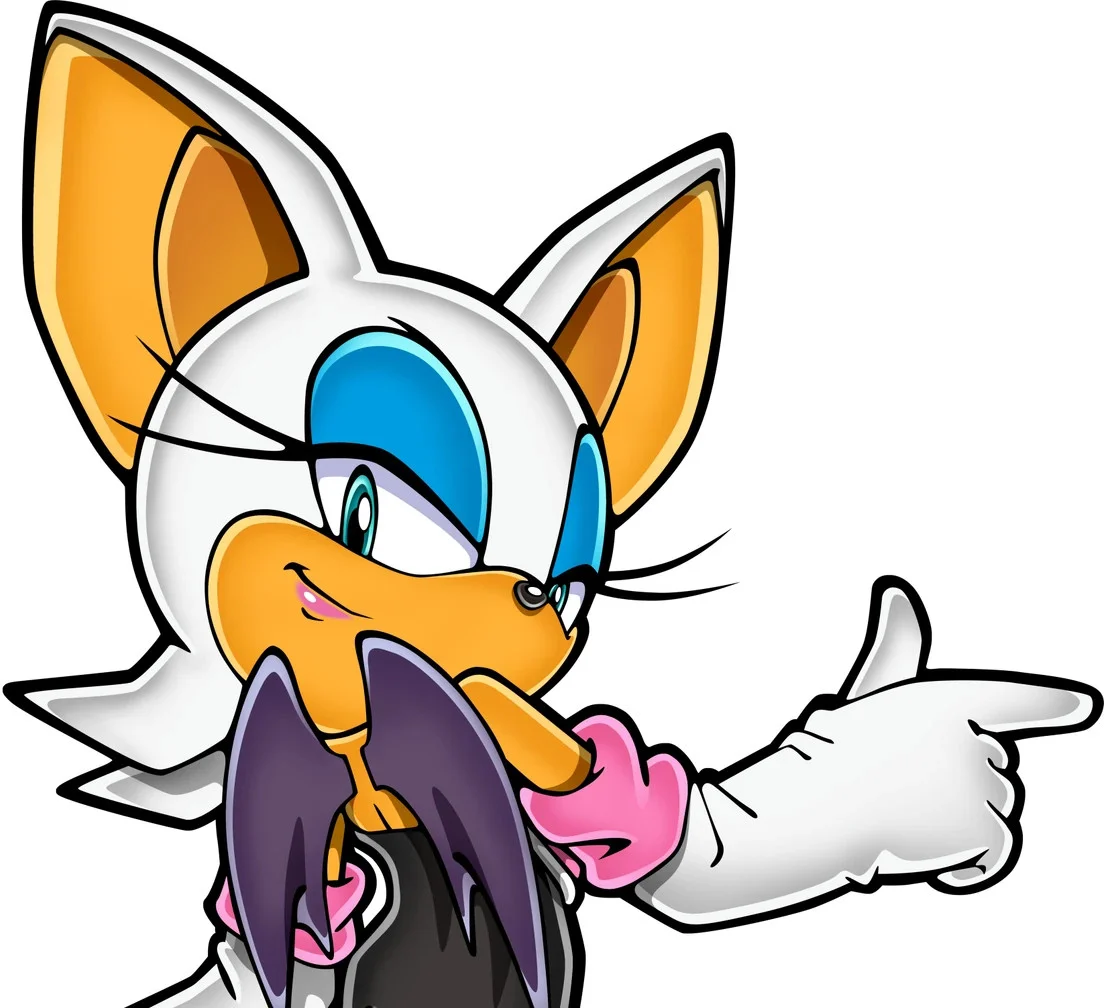 Rouge The Bat, Ultra-soft edition (Kathleen Delaney) (BlueRabbitAICovers)