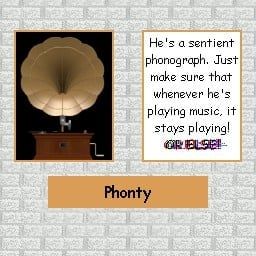 Phonty (oldest).