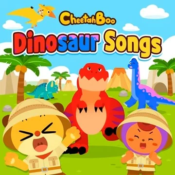 Find the shapes with Dinosaurs!