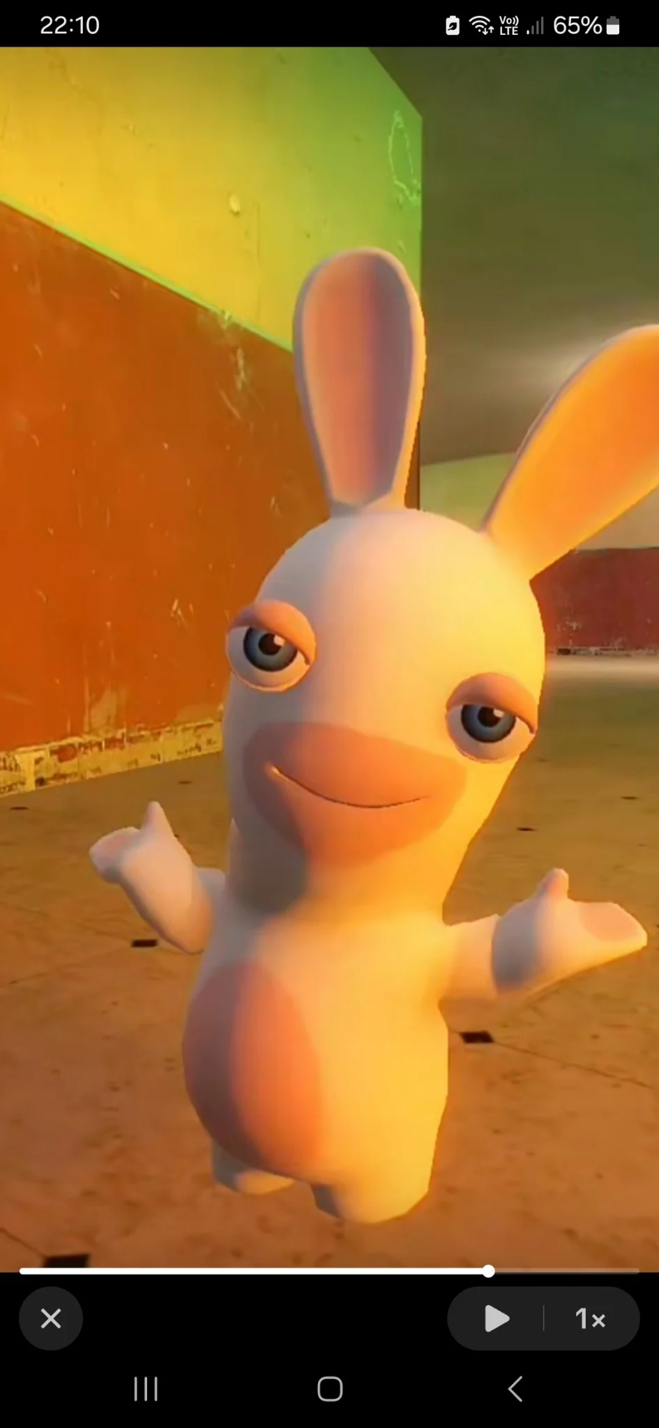 Raving rabbid