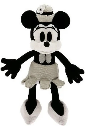 Minnie Mouse Steamboat Willie Plush 1928 Black And White Girl