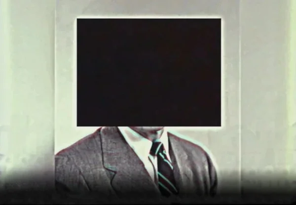 Suspicious man
