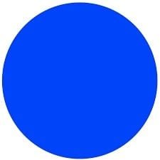 Blue circle