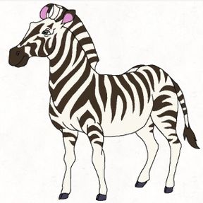 PLAYME SHORTS The Grant Zebra Rus
