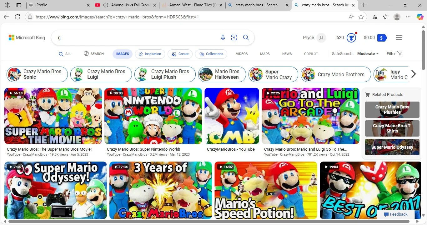 Crazy Mario Bros