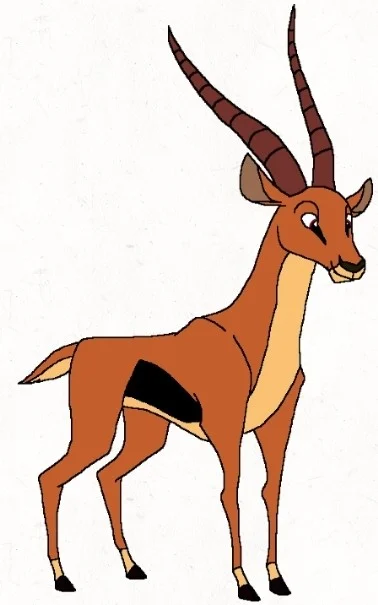 Ade The Gazelle (The Little MerAfrican Animal 1985) 