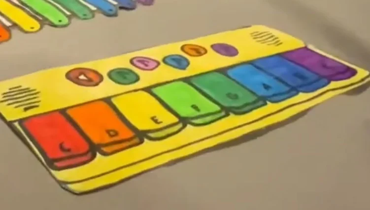 Piano (music notes gets grounded)