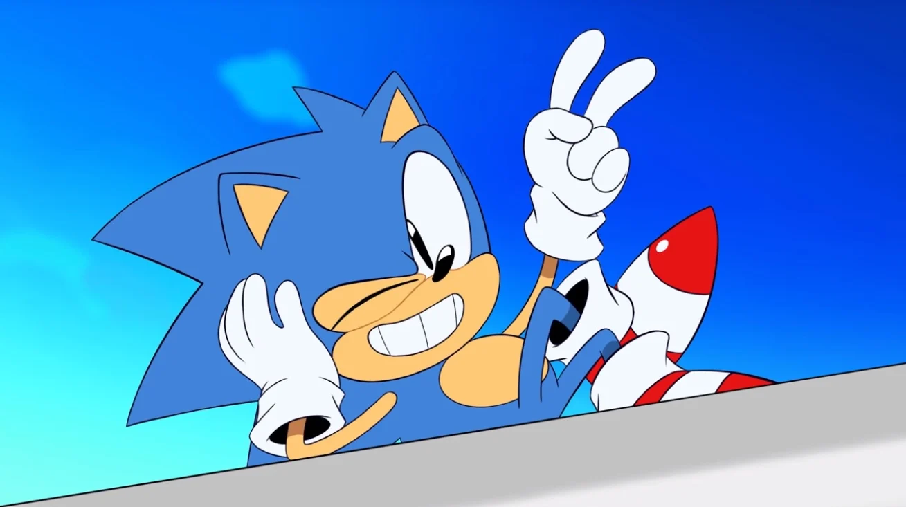 Baby sonic the hedgehog 