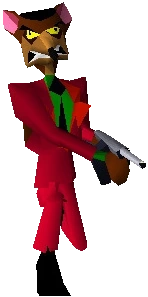 Pinstripe Potoroo (Crash Bandicoot) (1999) (TITAN)
