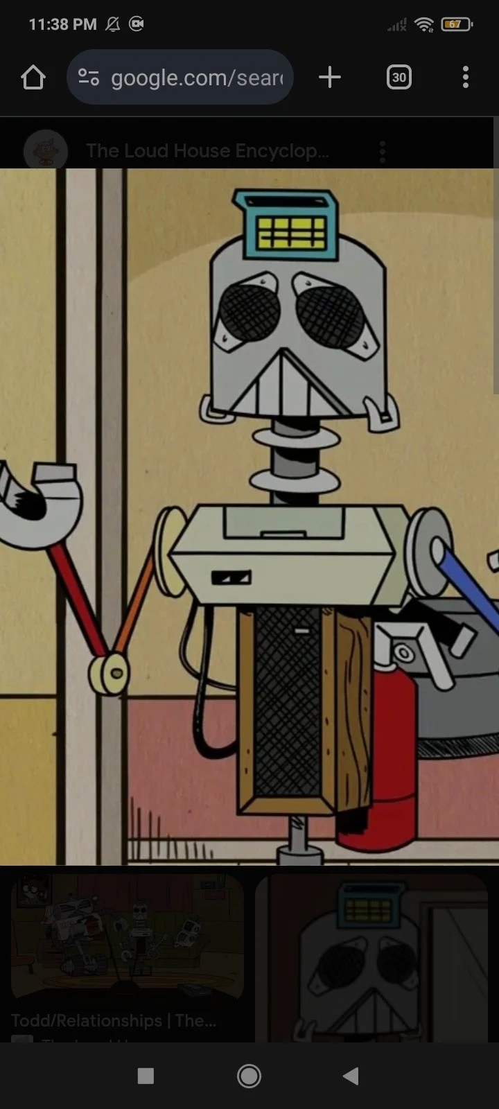 Todd el robot ( doblaje latino) Abraham Vega 