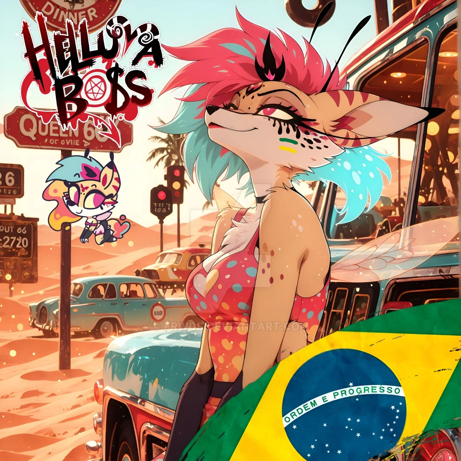 Beelzebub/Queen Bee PT-BR🇧🇷(Helluva Boss)(Natali Pazete)