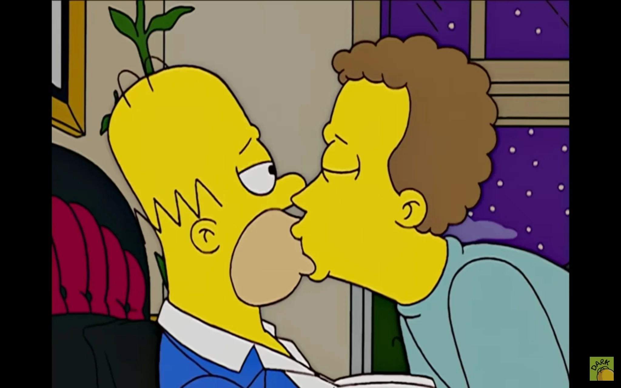 Homer Is Gay Kiss Sound