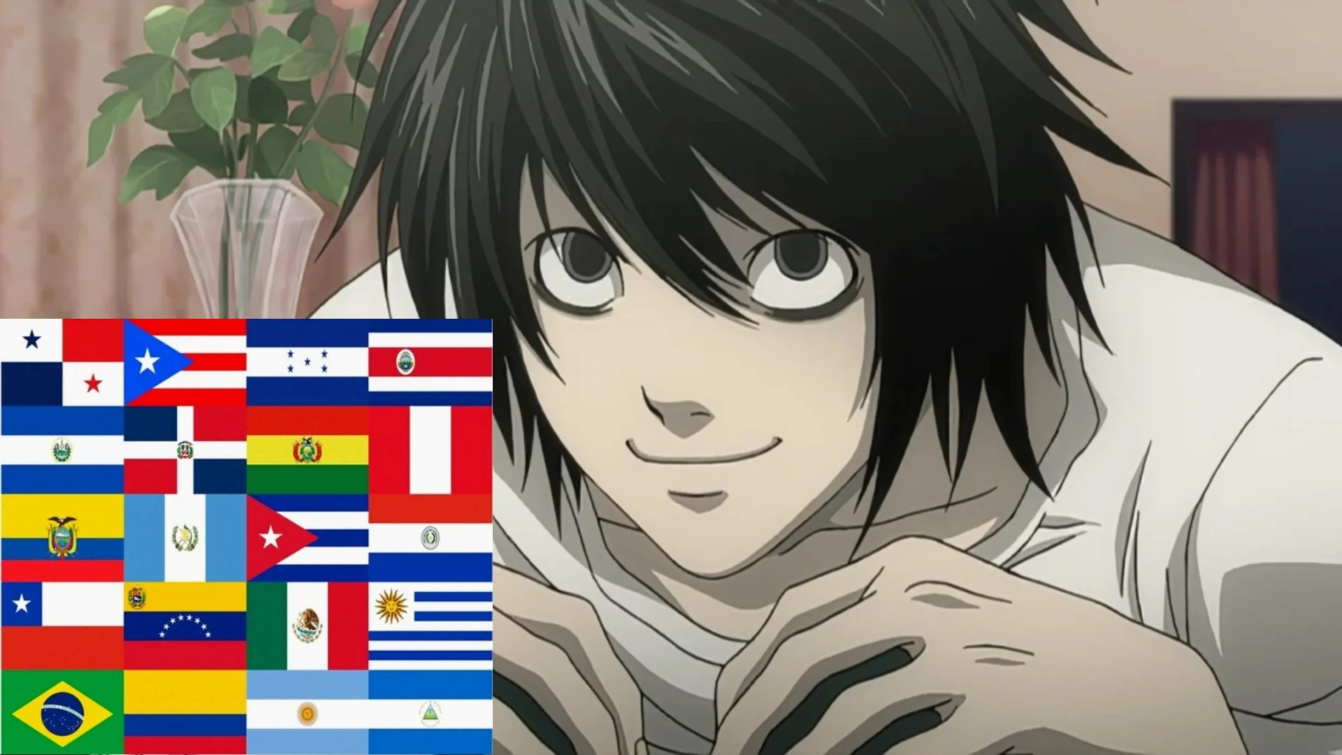 (L) (ryuzaki) L Lawliet (death note) español latino 