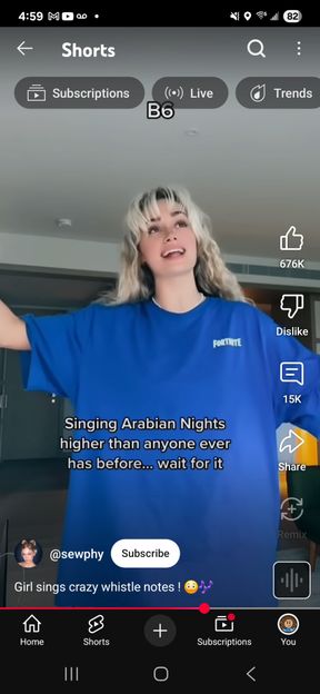 Sophie Morelli's Whistle Singing