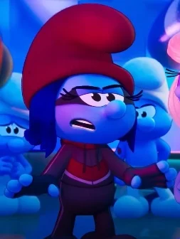 Moxie Smurf (Smurfs Movie 2025) [V.A: Sandra Oh]