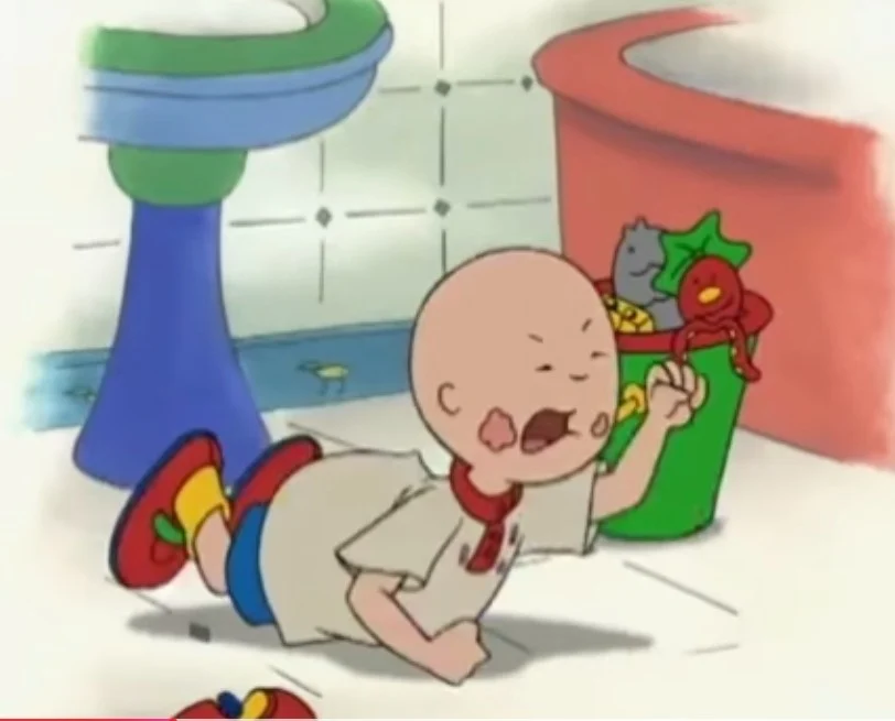 Literally Caillou Crying Sound Effect