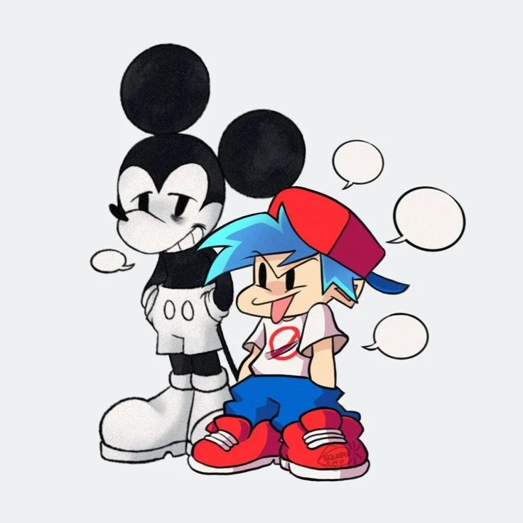 [FNF: WI] Mickey & BF