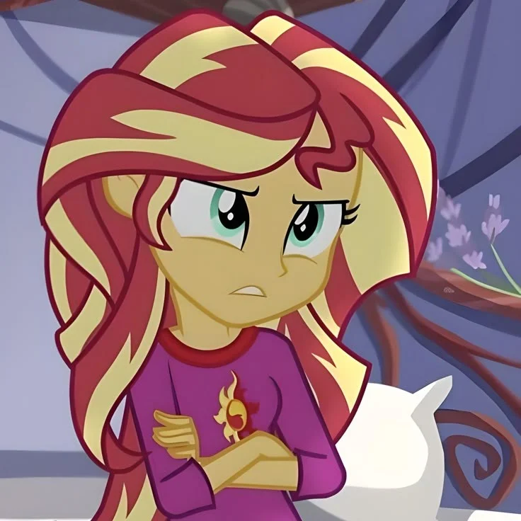 Sunset shimmer " cantando "  Spanish