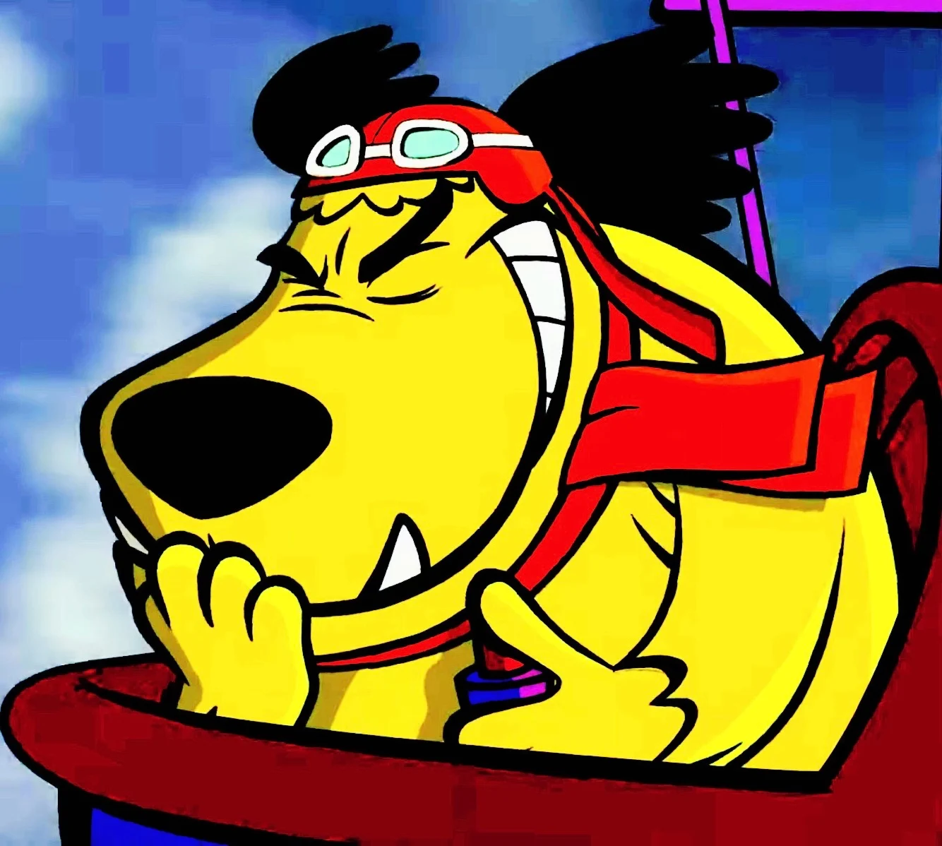 Muttley (Billy West) trained