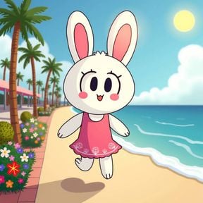 Sonia The Bunny (Cute Cyprus Greek)