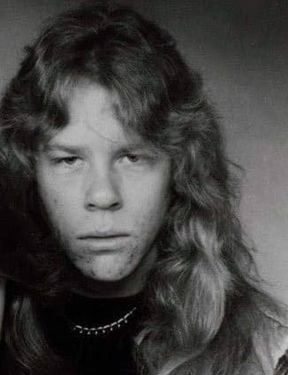 James Hetfield Metallica 1983 years Era