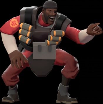 literally The TF2 Demoman's laugh from Schadenfreude