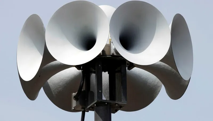 Literally just a tornado siren