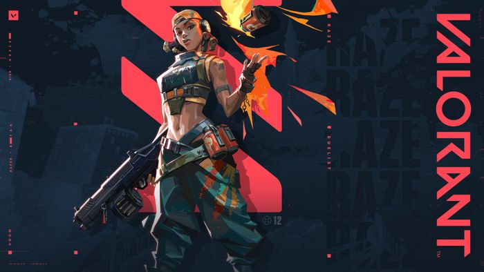 Raze from Valorant