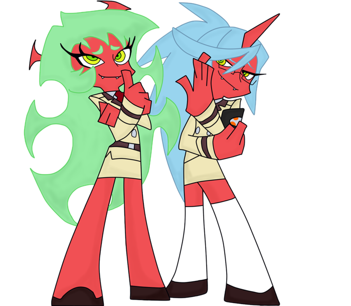 Scanty & Kneesocks (Panty & Stocking ENG Dub)