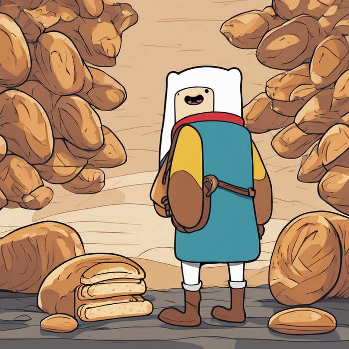 Bread Finn - Adventure Time