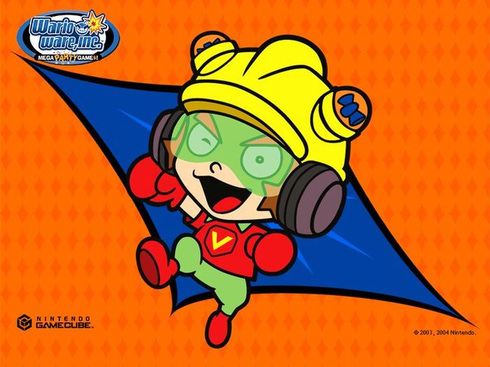 9-Volts old voice from WarioWare Inc