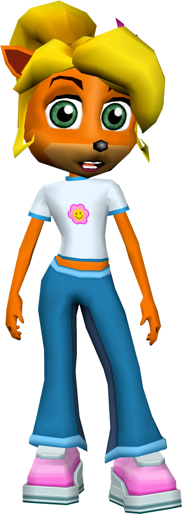 Coco Bandicoot/Chica's magic rainbow (Debi Derryberry)