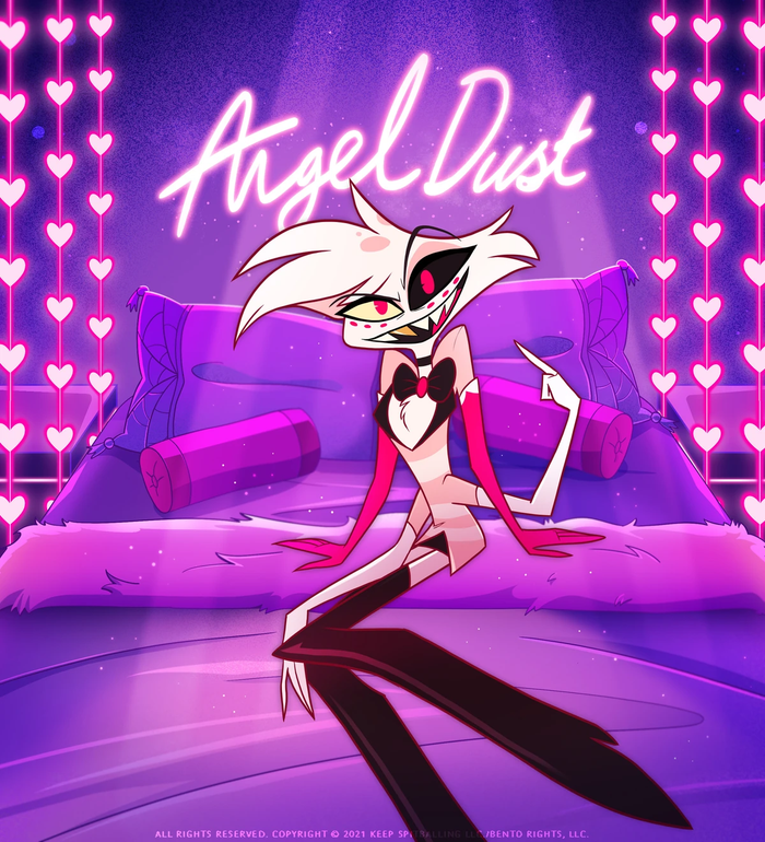 Angel Dust 8Italian dub treiler ver)(hazbin hotel)(voice actor riccardo suarez)