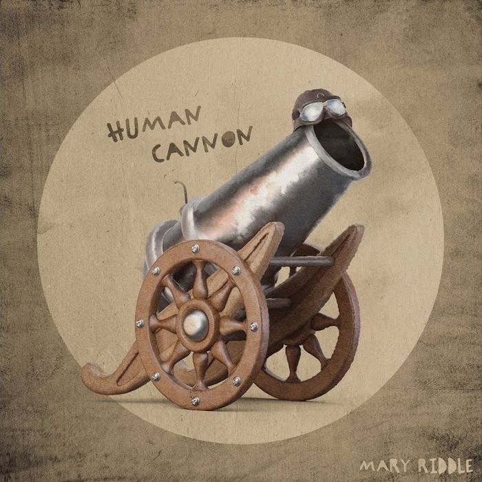 Mary Riddle - Human Cannon (Drums)
