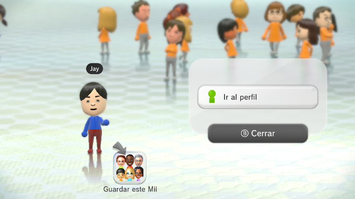 WaraWara Plaza Mii voice (Wii U)