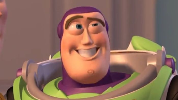 Buzz Lightyear (Toy story 2) (Voice actor Massimo Dapporto)