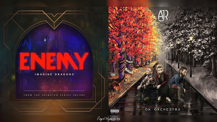 Imagine Dragons & AJR - Enemy in June (Hybrid Drums)