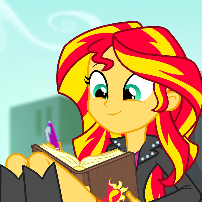 Sunset shimmer arabic